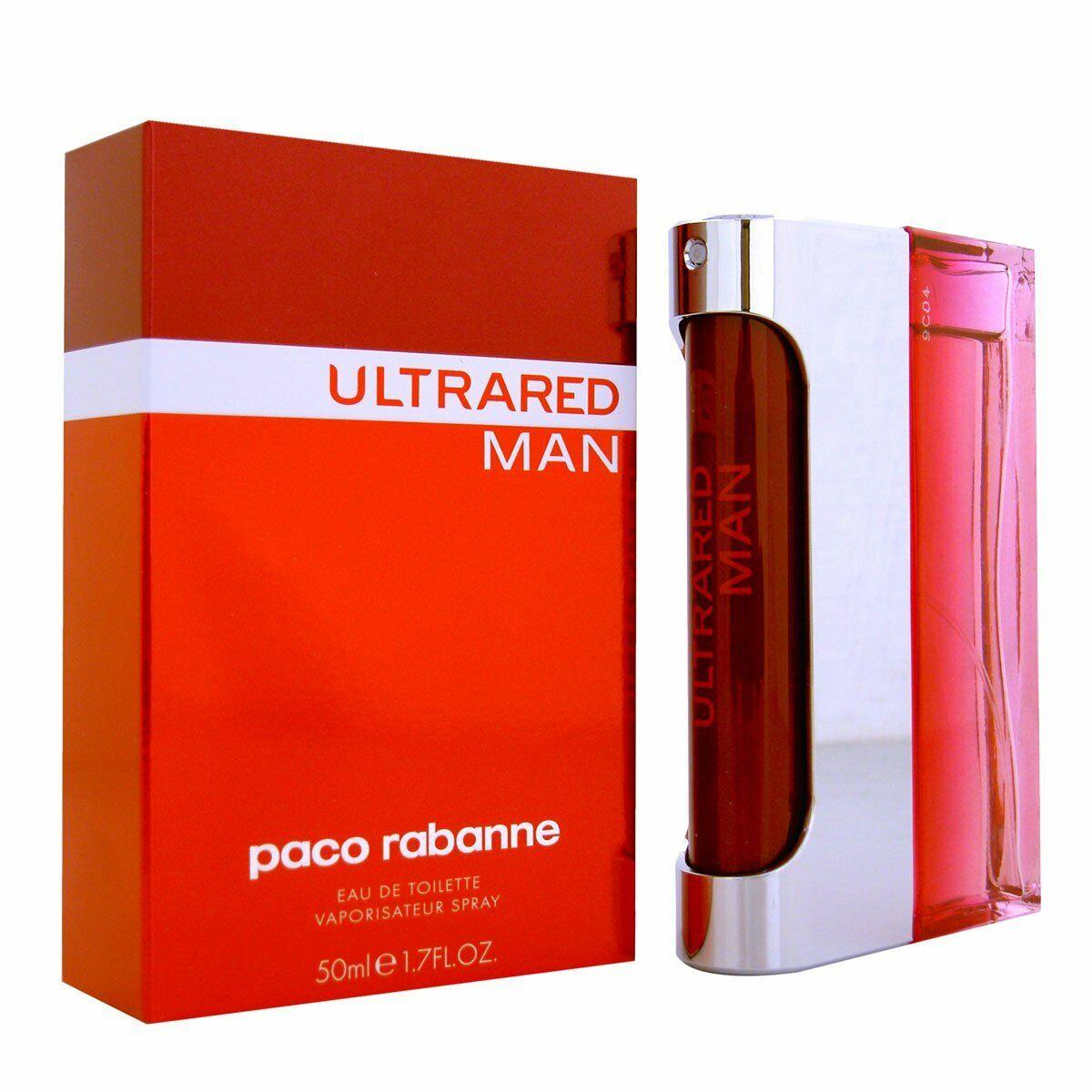 Paco Rabanne Ultrared Man Eau DE Toilette Spray For Men 3.4 Oz / 100ml