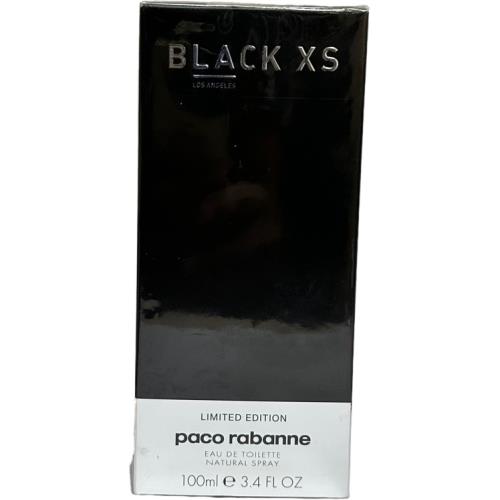 Black XS Los Angeles by Paco Rabanne Eau De Toilette Spray L / Edition 3.4 OZ