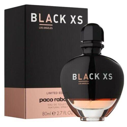 Paco Rabanne Black XS Los Angeles For Her Edt 80 ml-2.7 oz Sealed