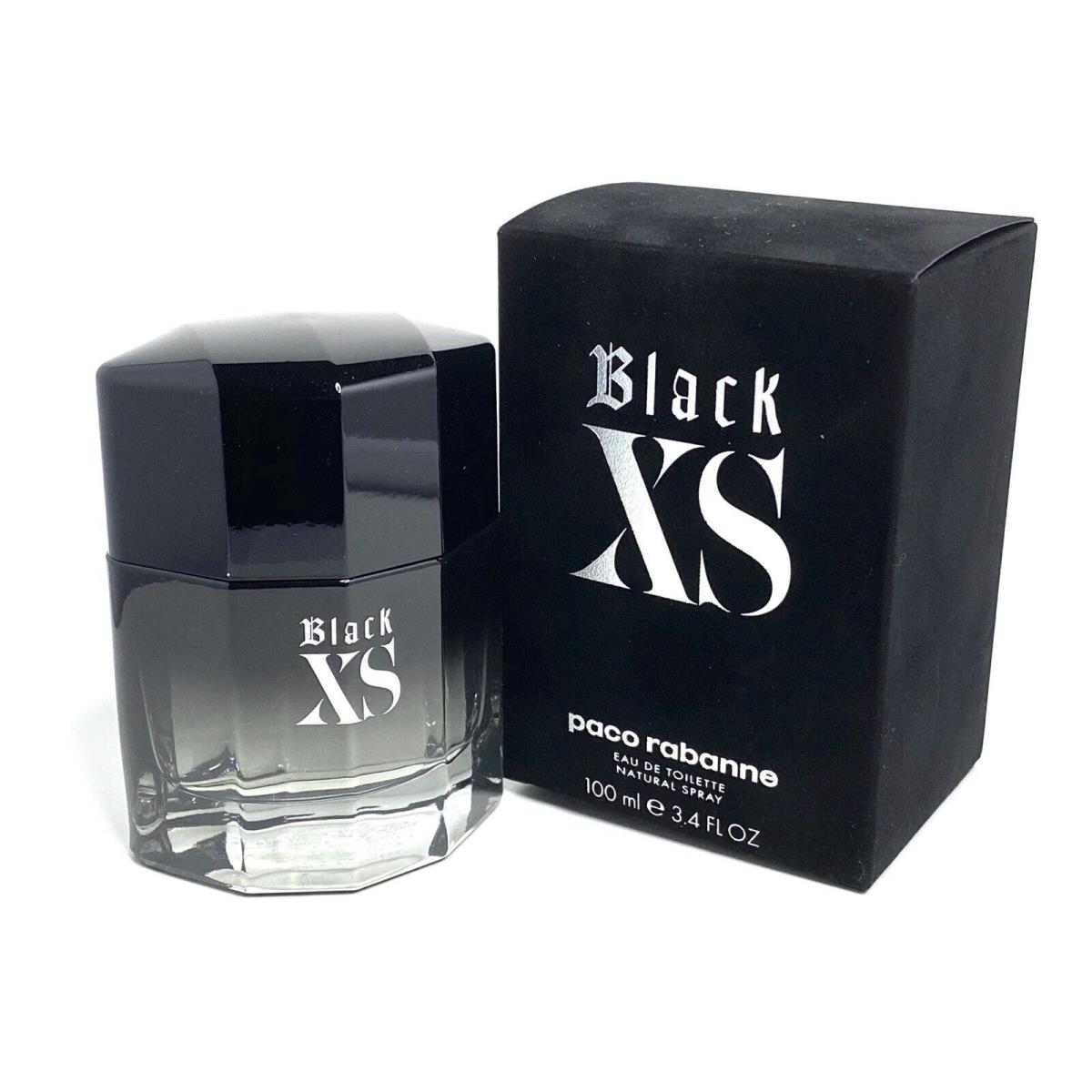 XS Black By Paco Rabanne 3.4 Fl.oz Eau De Toilette Spray For Men