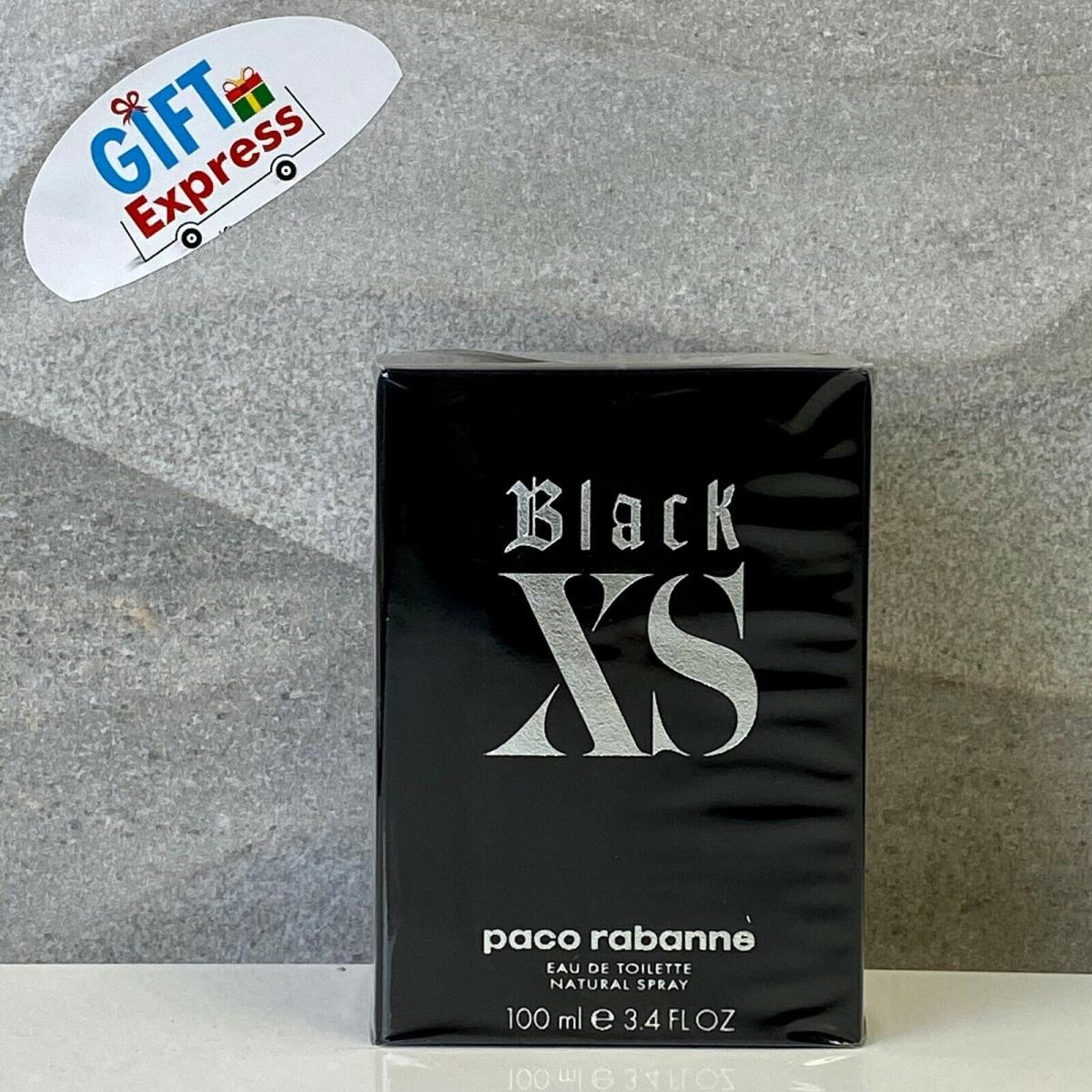 Black XS Edt For Men by Paco Rabanne 3.4 Oz. Sp