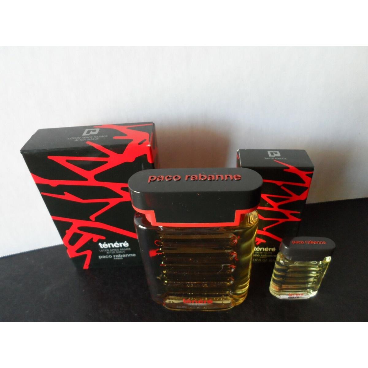 Tenere Paco Rabanne After Shave 1.7 oz / 50 ml + Edt 5 ml Mini Boxed