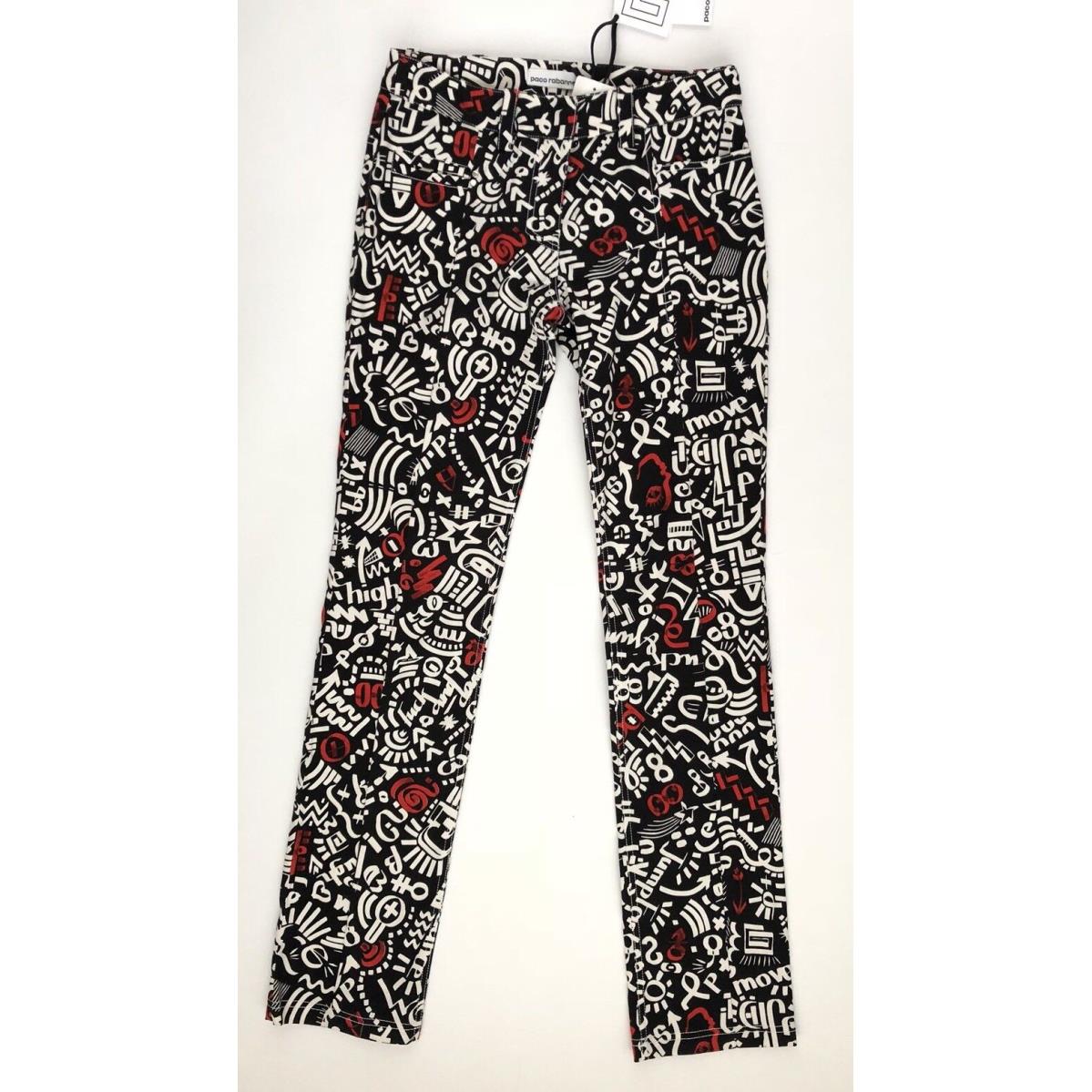 Paco Rabanne Women Jeans Size 38 Printed