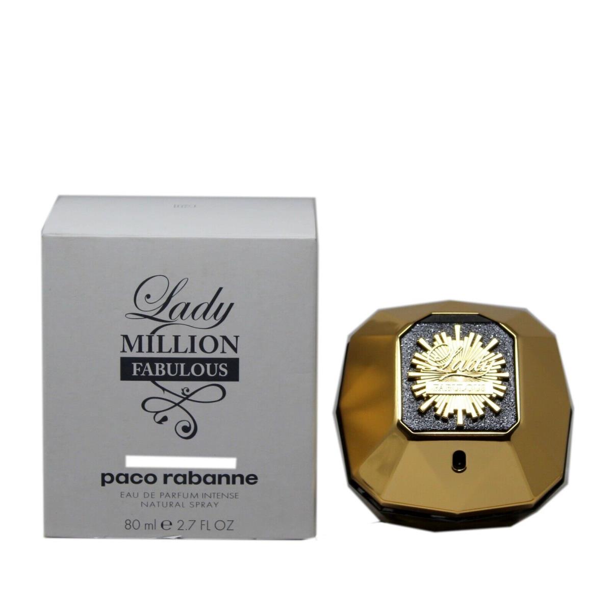 Paco Rabanne Lady Million Fabulous Eau DE Parfum Intense Spray 80 ML/2.7 Oz. T