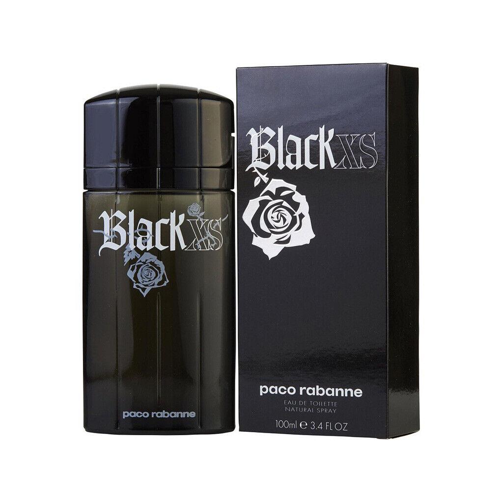 Black XS by Paco Rabanne 3.4oz Edt For Men Box