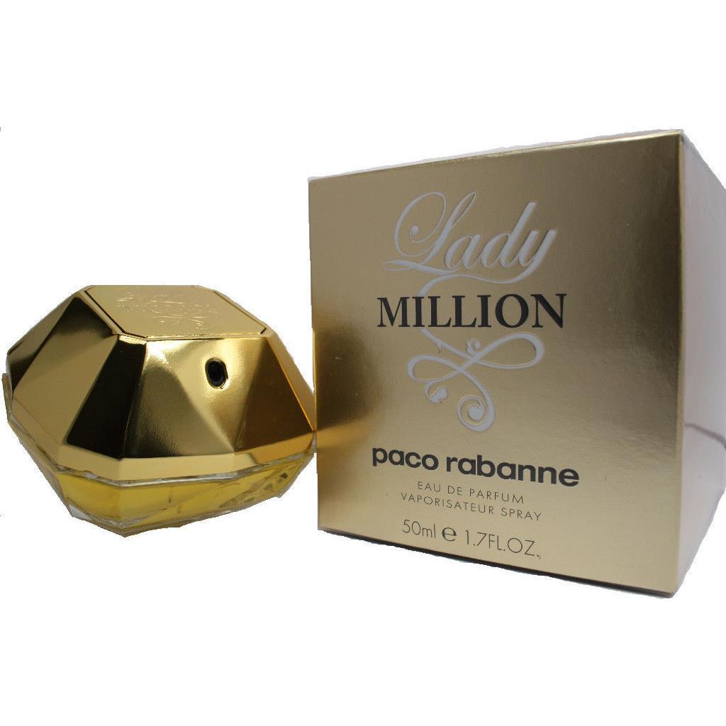 Lady Million by Paco Rabanne 1.7/1.6 Edp Spray For Women