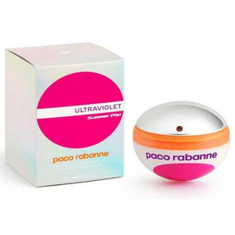 Paco Rabanne Ultraviolet Summer Pop 2.7 Oz 80 ml Eau De Toilette Spray