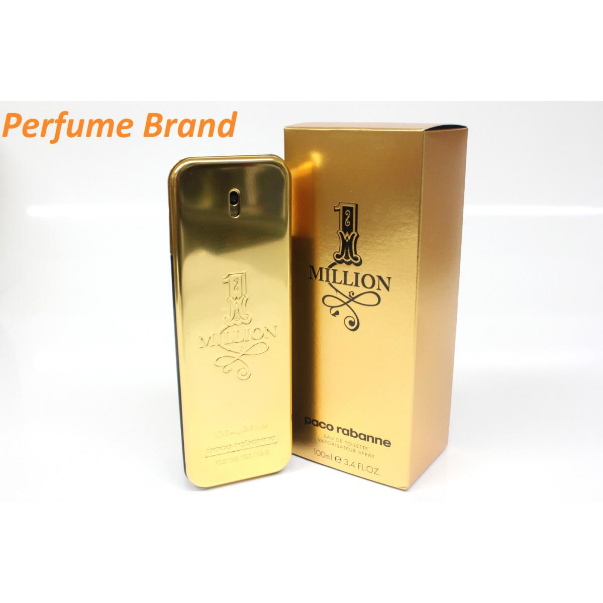 Paco Rabanne One 1 Million 3.3 / 3.4 oz 100ml Men`s Eau de Toilette