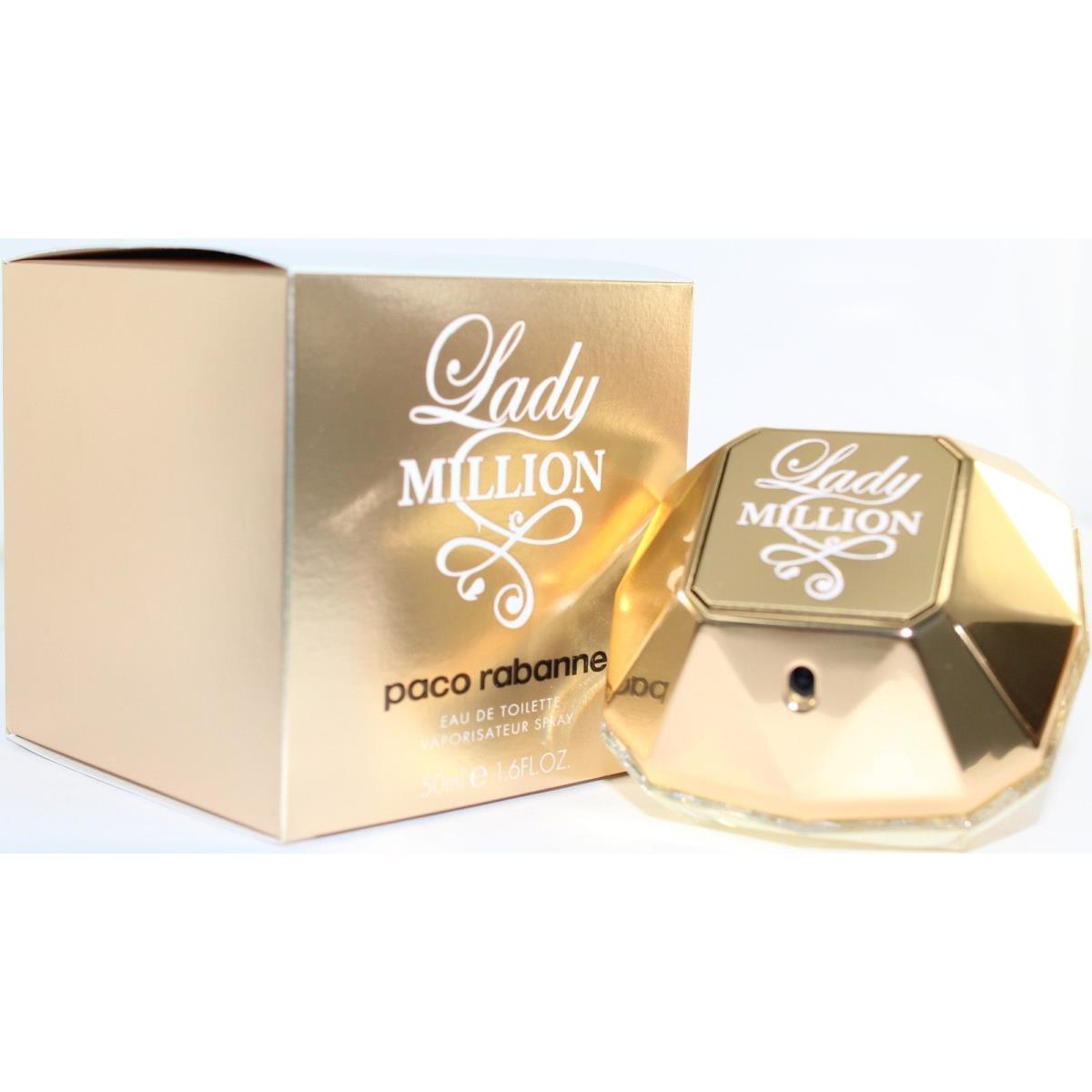 Lady Million 1.6 oz Edt Spray For Women by Paco Rabanne