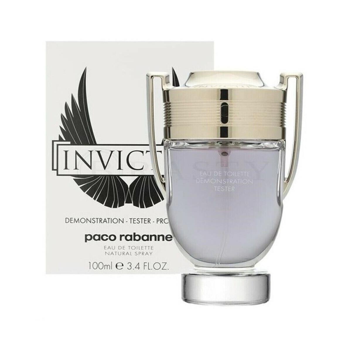 Invictus by Paco Rabanne Eau De Toilette For Men Spray 3.4oz White Box