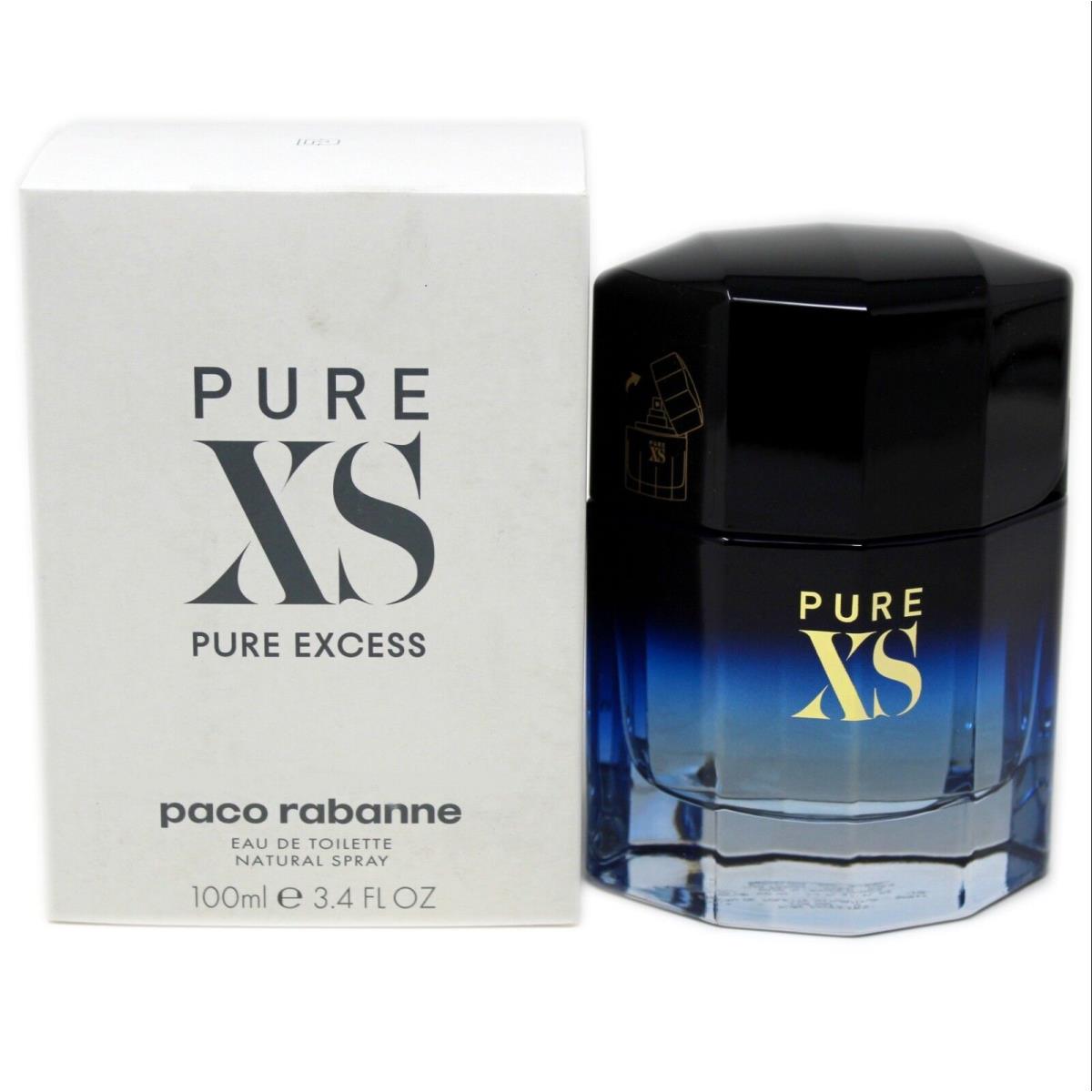 Paco Rabanne Pure XS Pure Excess Eau DE Toilette Spray 100 ML/3.4 Fl.oz. T