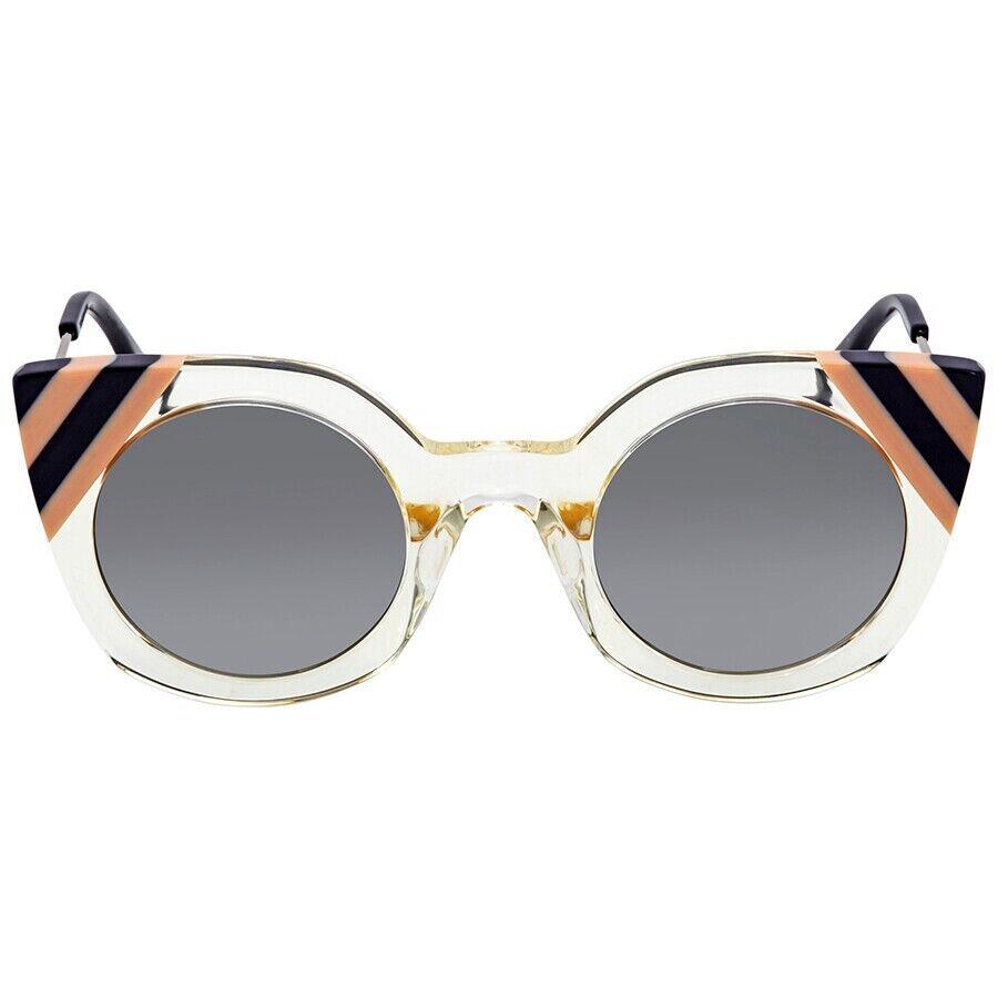 Fendi Women`s Ff 0240/S 9O Sunglasses Yellow 47