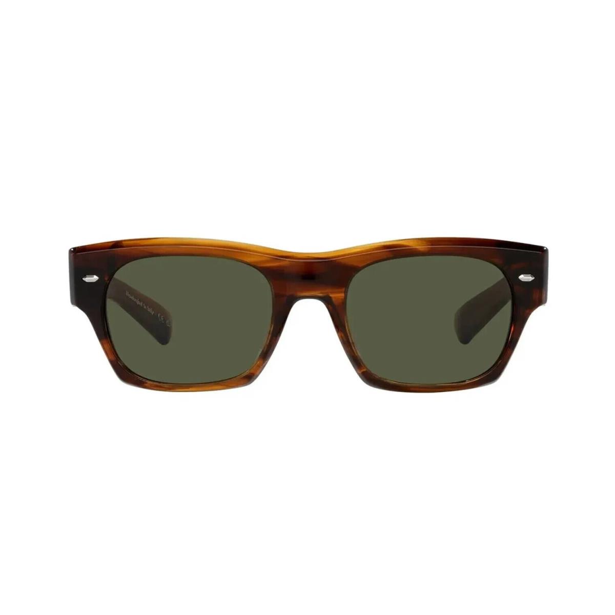 Oliver Peoples Kasdan OV 5514SU Tuscany Tortoise/G-15 Green 1724/52 Sunglasses