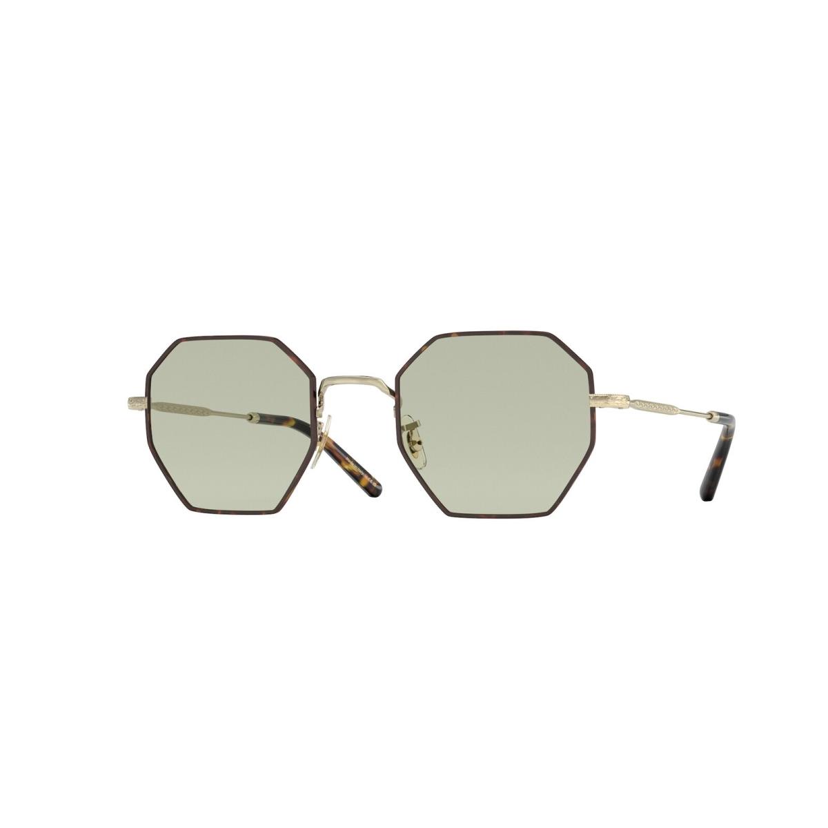 Oliver Peoples OV1312 5320 Holender Gold Tortoise Green Wash 47 Men`s Sunglasses