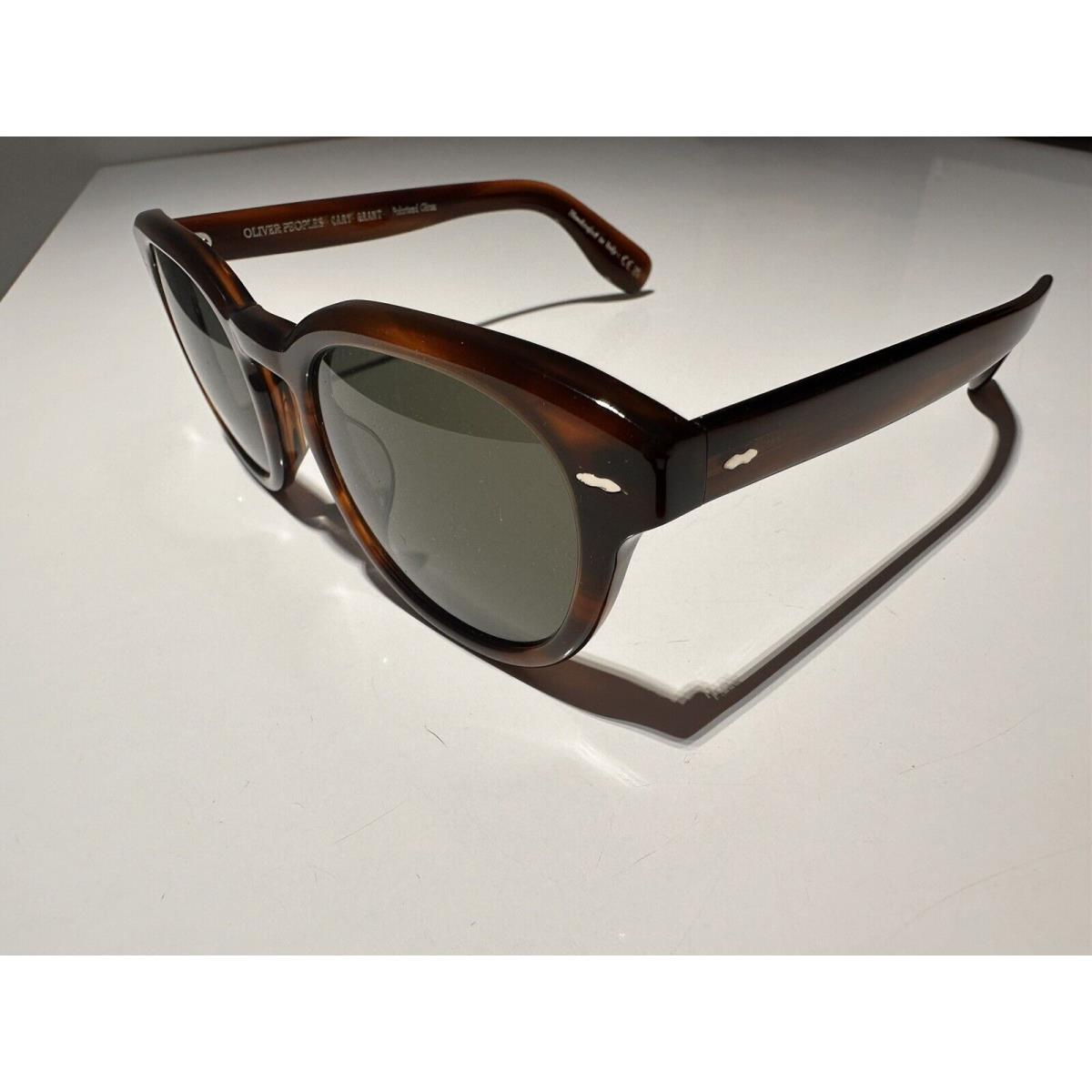 Oliver Peoples Cary Grant Sun OV 5413SU Grant Tortoise/G-15 Polarized Sunglasses