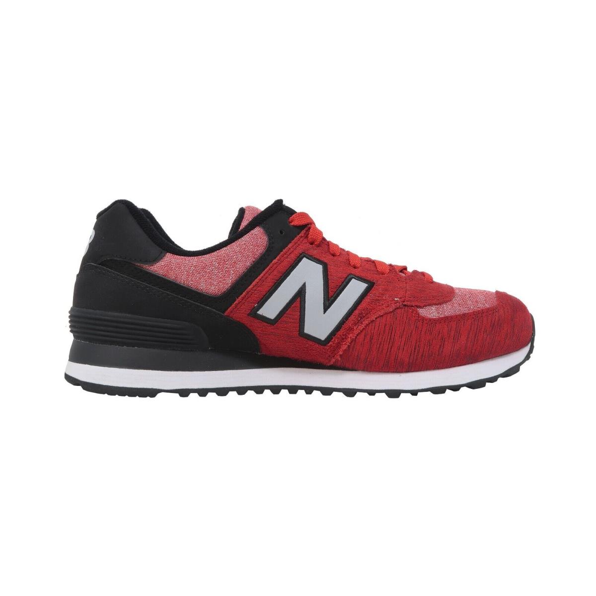 New Balance Men`s 574 Classic Shoes Sneakers ML574TTB - Red/black