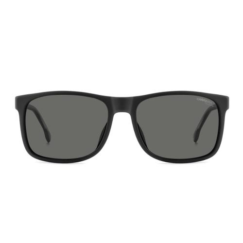 Carrera C Flex 01/G/S 003 Matte Black/grey Polarized Rectangle Men`s Sunglasses