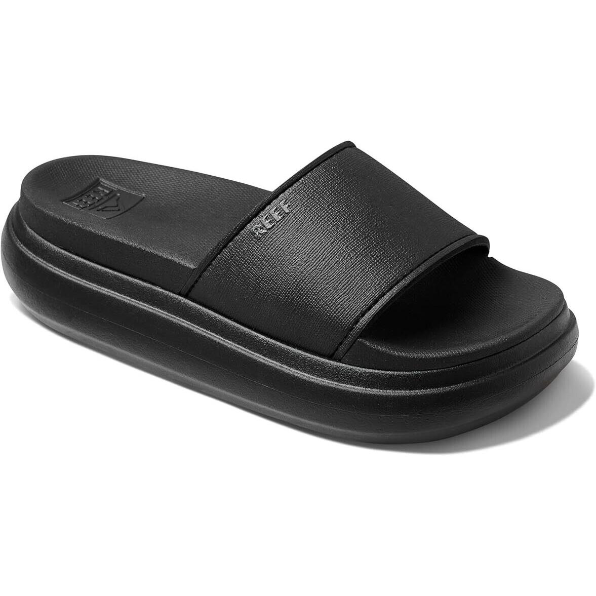 Reef Cushion Bondi Bay Sandals - Women`s - 9 / Black/black