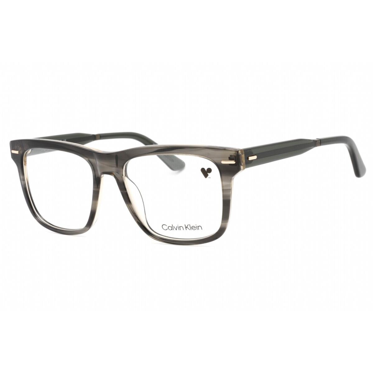 Calvin Klein CK22538 023 Eyeglasses Striped Grey Frame 55 Mm