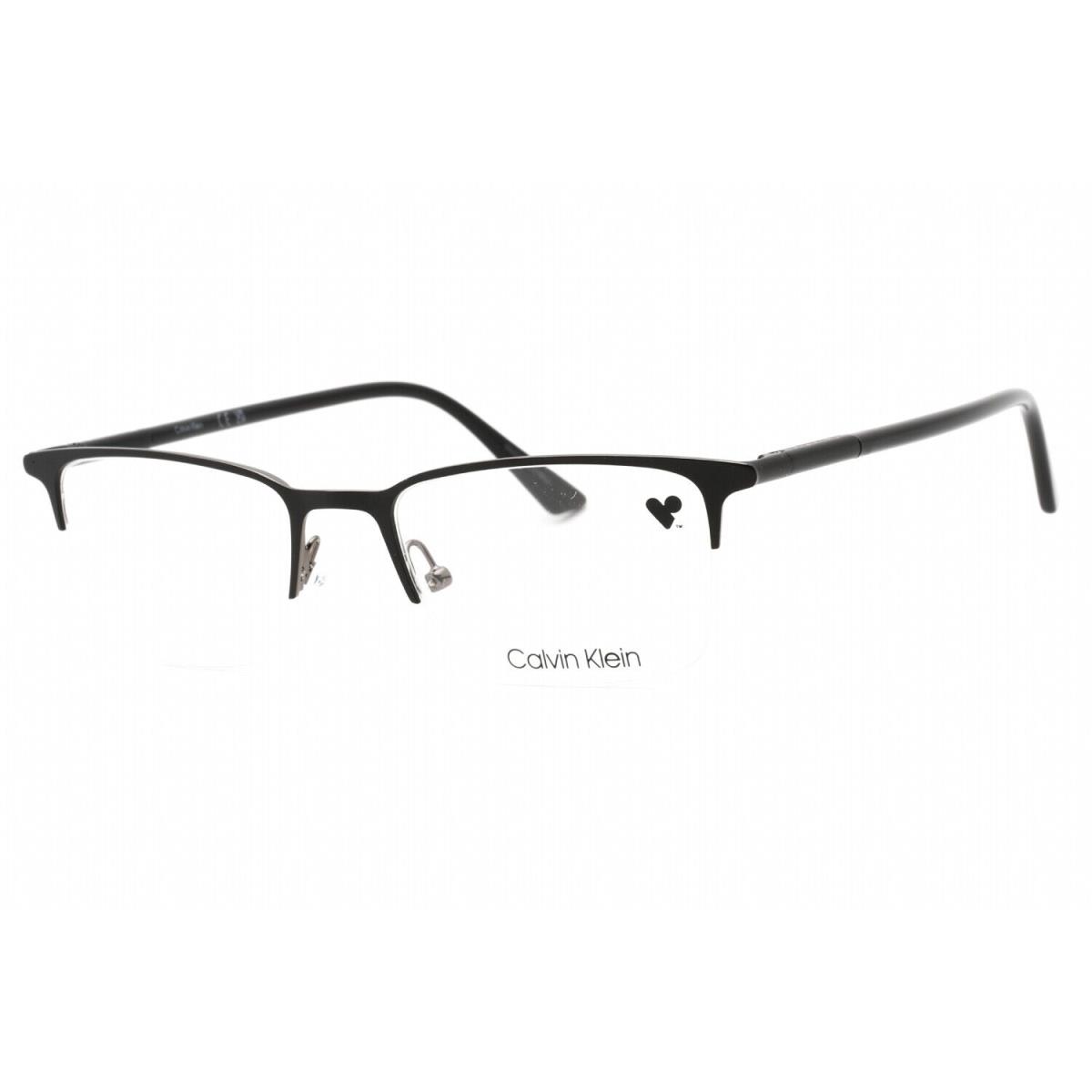 Calvin Klein CK22118 002 Eyeglasses Matte Black Frame 52 Mm