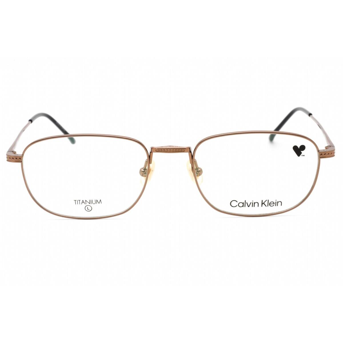 Calvin Klein CK23112T 781 Eyeglasses Gold Frame 53mm