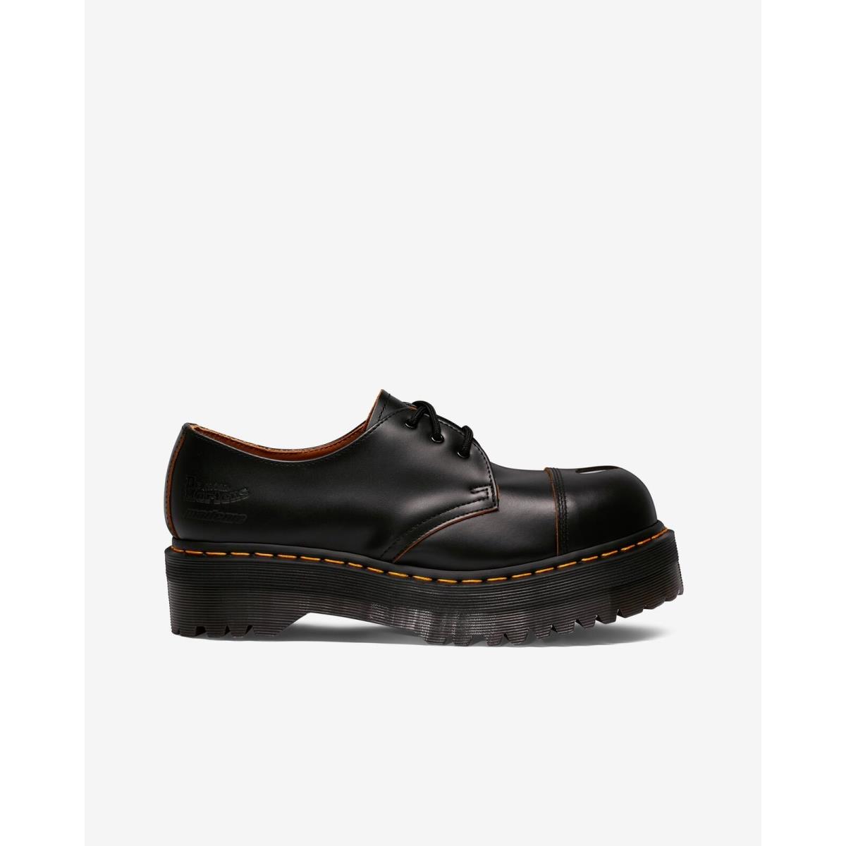 Womens Dr. Martens Platform 1461 Mademe Oxford Shoes 5-10 Black Doc Martens