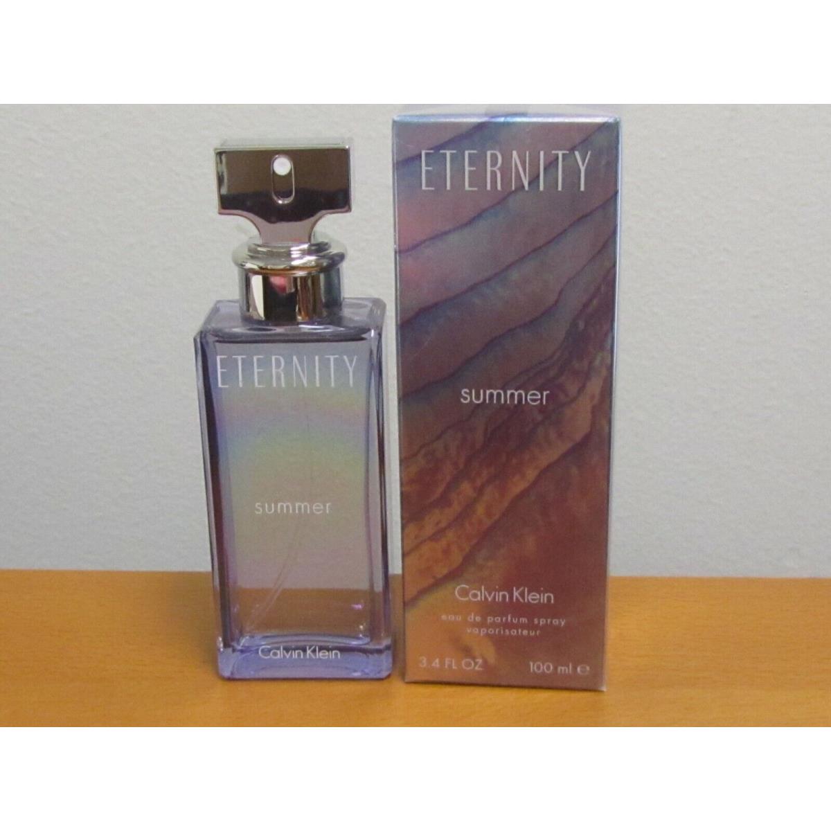 Eternity Summer By Calvin Klein Perfume Women 3.4 oz Eau de Parfum Spray