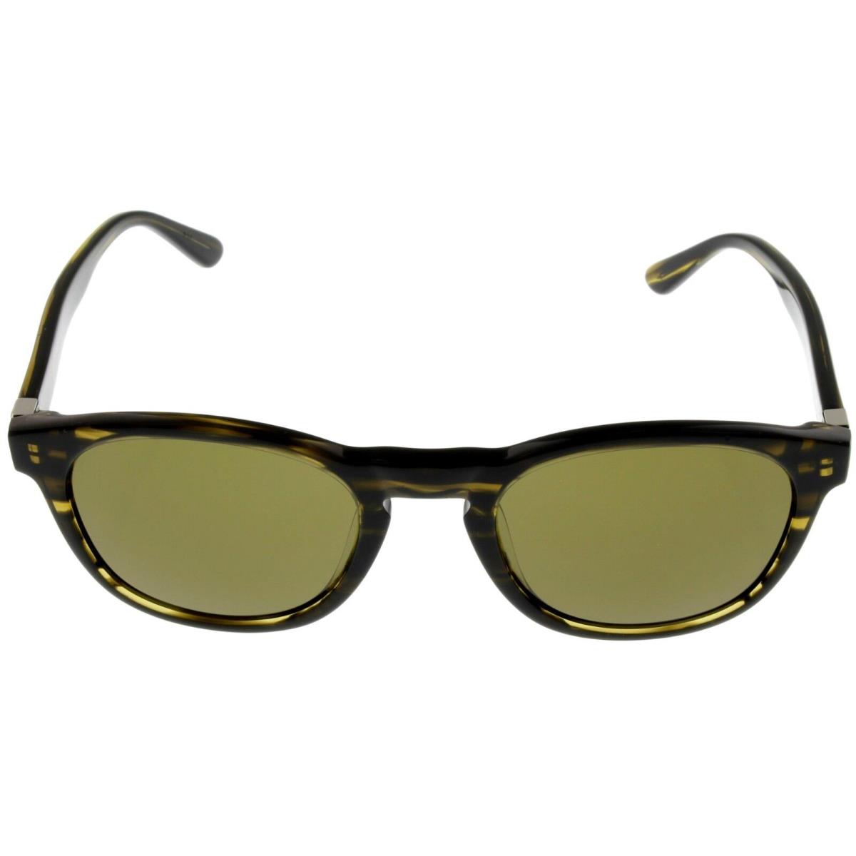 Calvin Klein Sunglasses Unisex Striped Green Round CK4088S 272