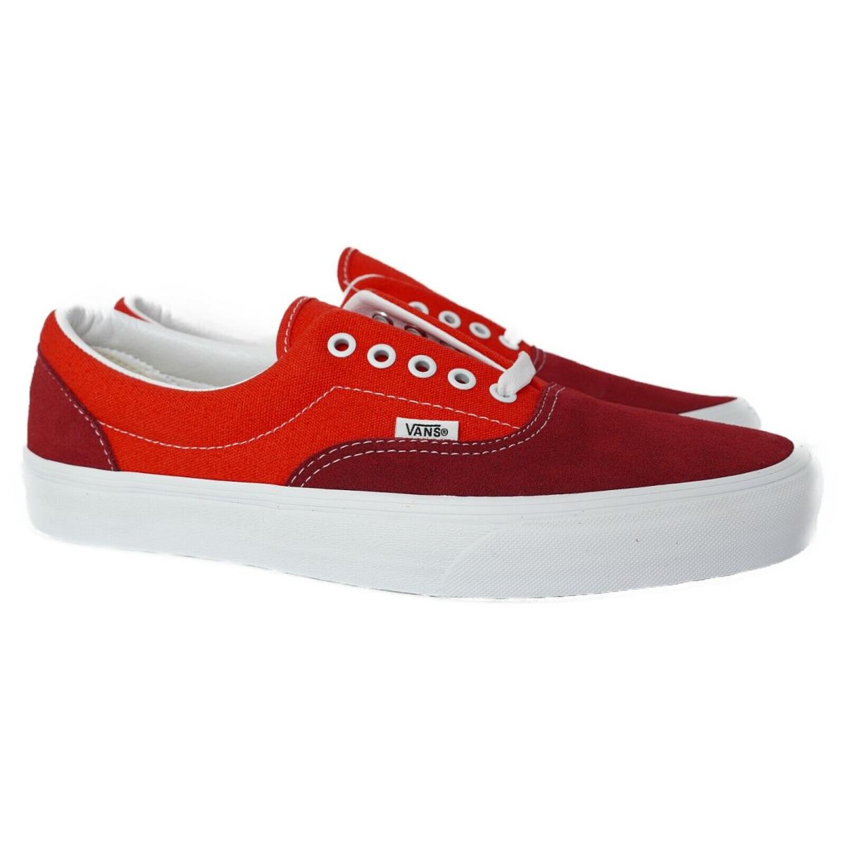 VN0A4BV4VXZ1 Vans Era Retro Sport Red / White Men Size 5.5 Women Size 7 - Red