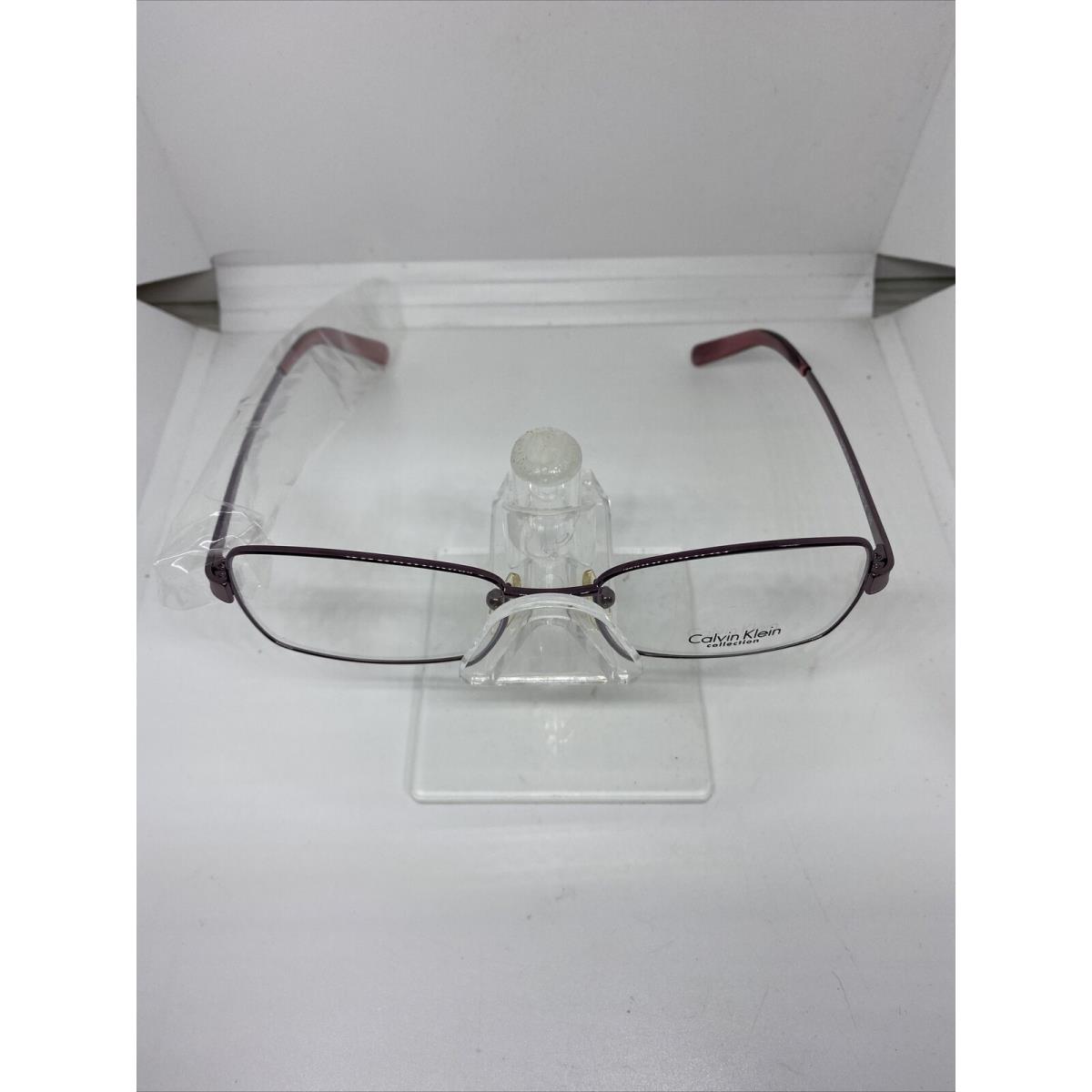 Calvin Klein Collection CK7418 532 Eyeglasses Frame Mauve 52-16-135 Italy