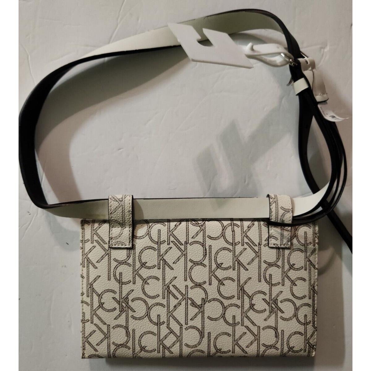 Calvin Klein Crossbody Bag Women`sdesigner Small White / Brown