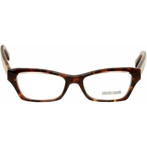 Roberto Cavalli RC0758 056 Havana Cat Eye 52mm Full Rim Women`s Eyeglasses