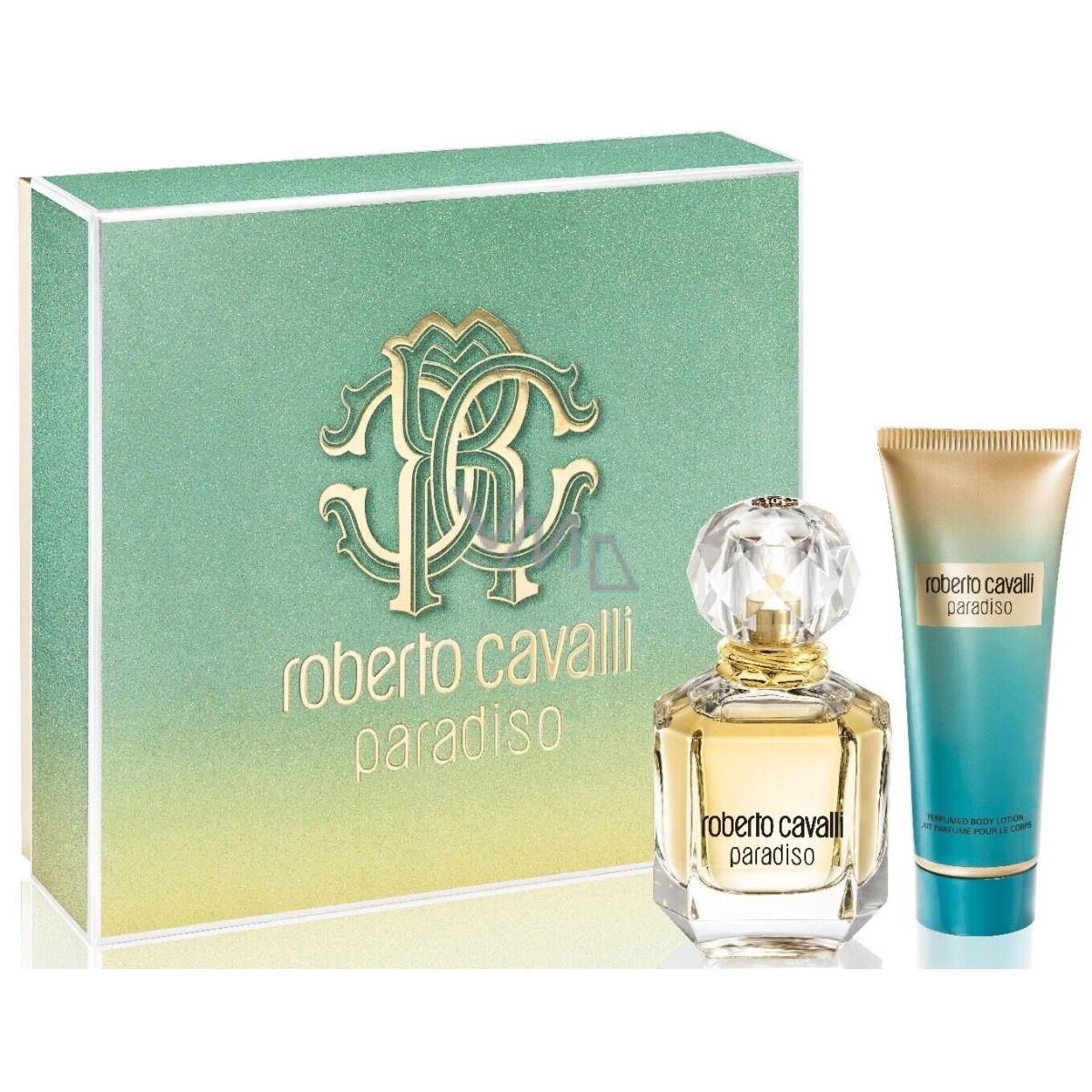 Roberto Cavalli Paradiso Perfumed Water 50 ml + Body Lotion 75 ml Gift Set