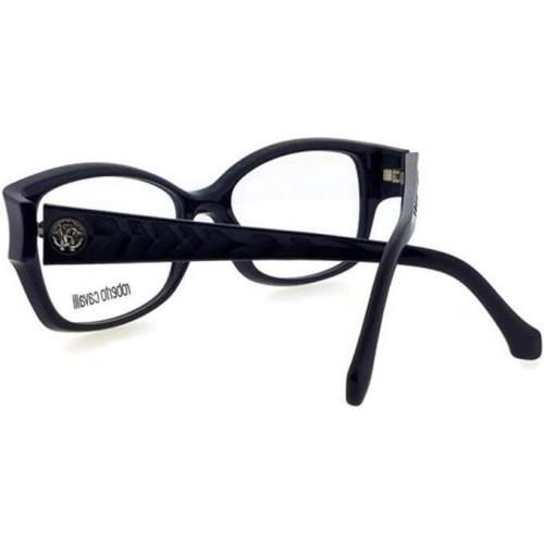 Roberto Cavalli RC0772 090 Shiny Blue Square 53mm Full Rim Women`s Eyeglasses