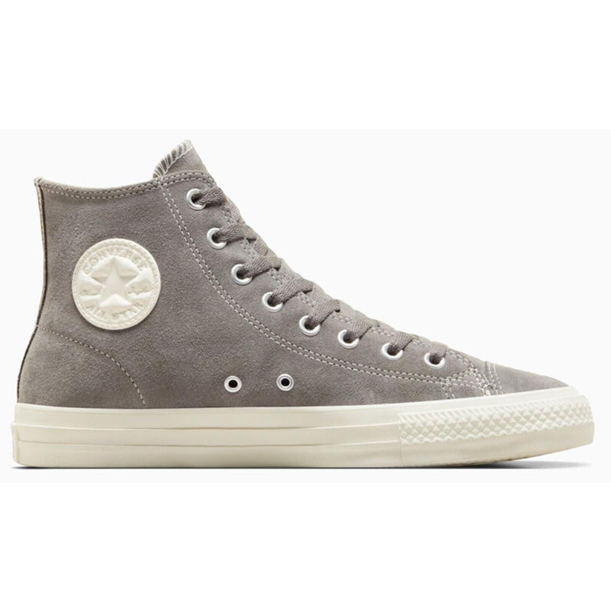 Converse Men`s Cons Chuck Taylor All Star Pro Suede Skate Shoes Gray