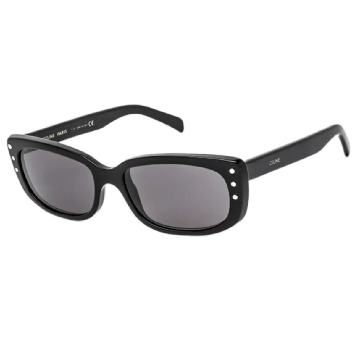 Celine Black Silver Acetate Studded Sunglasses Cl40072i 01C