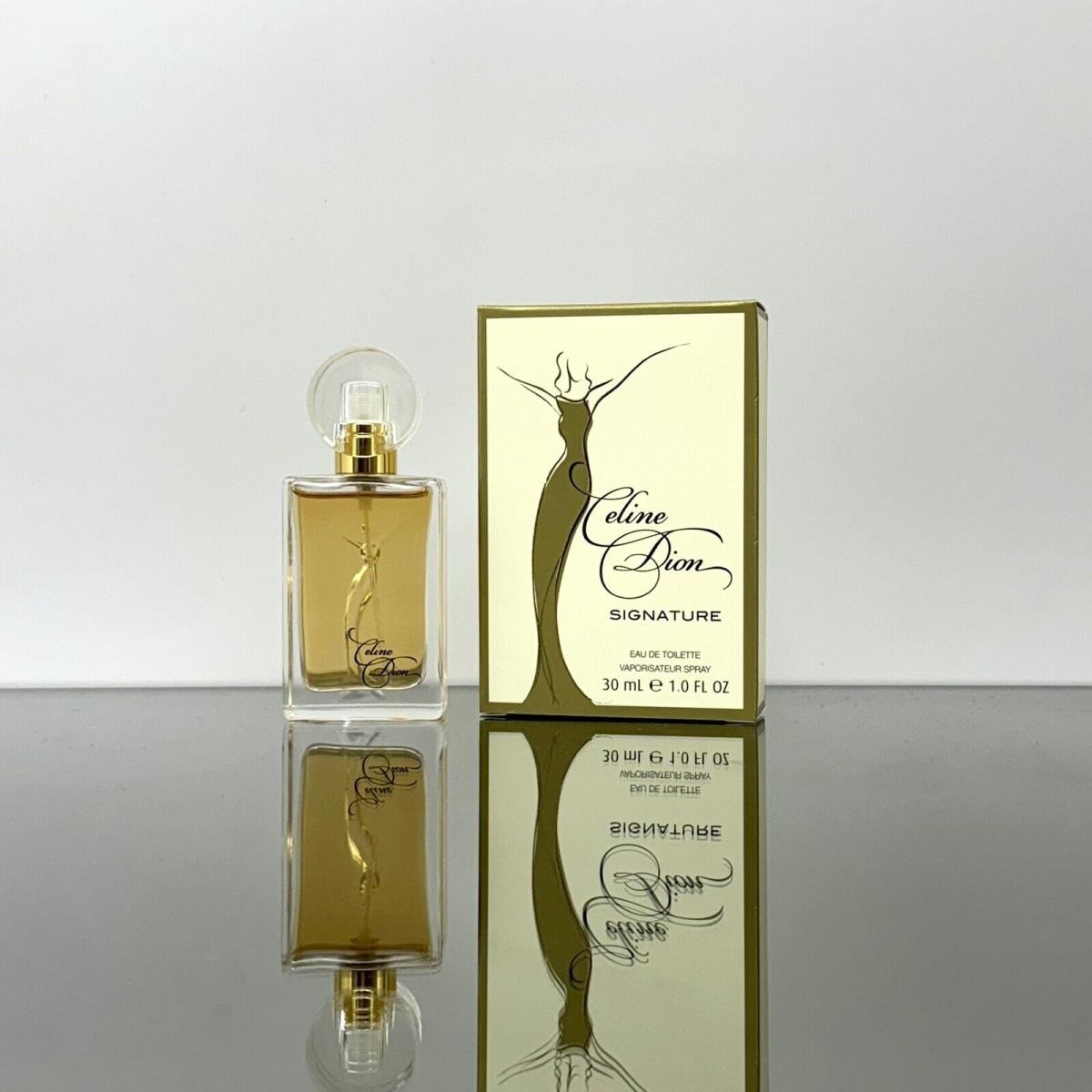 Celine Dion Signature Women Perfume 1.0oz-30ml Edt Spray Rare- BQ21