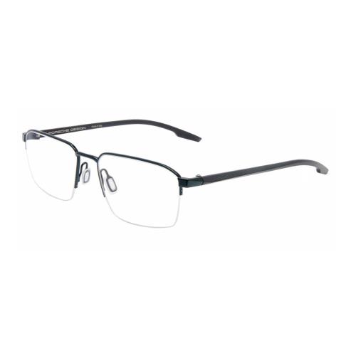 Porsche Design P8763 D Blue Rectangular Men`s Eyeglasses