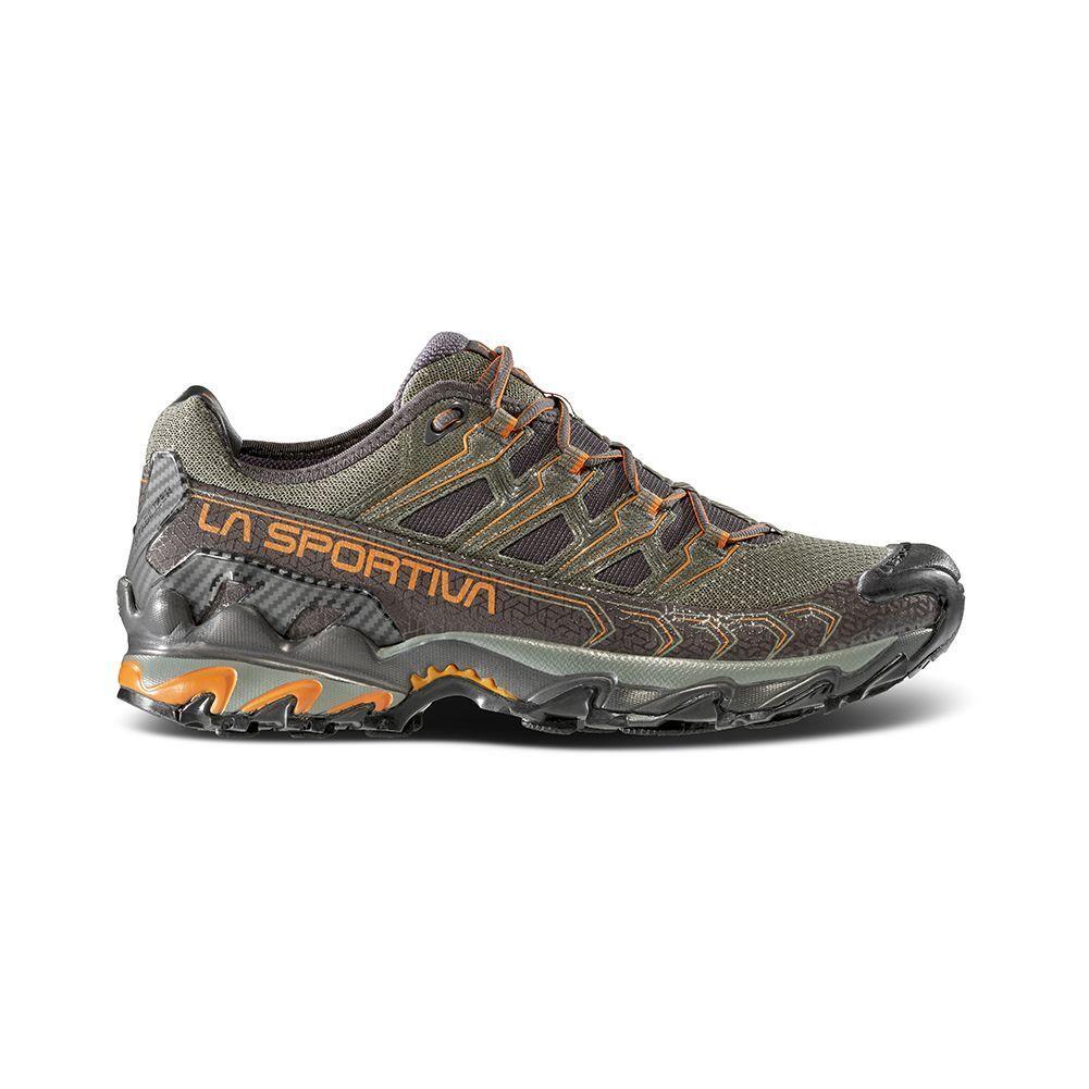 La Sportiva Ultra Raptor II Men`s Trail Running Shoes Carbon/hawaiian Sun M46