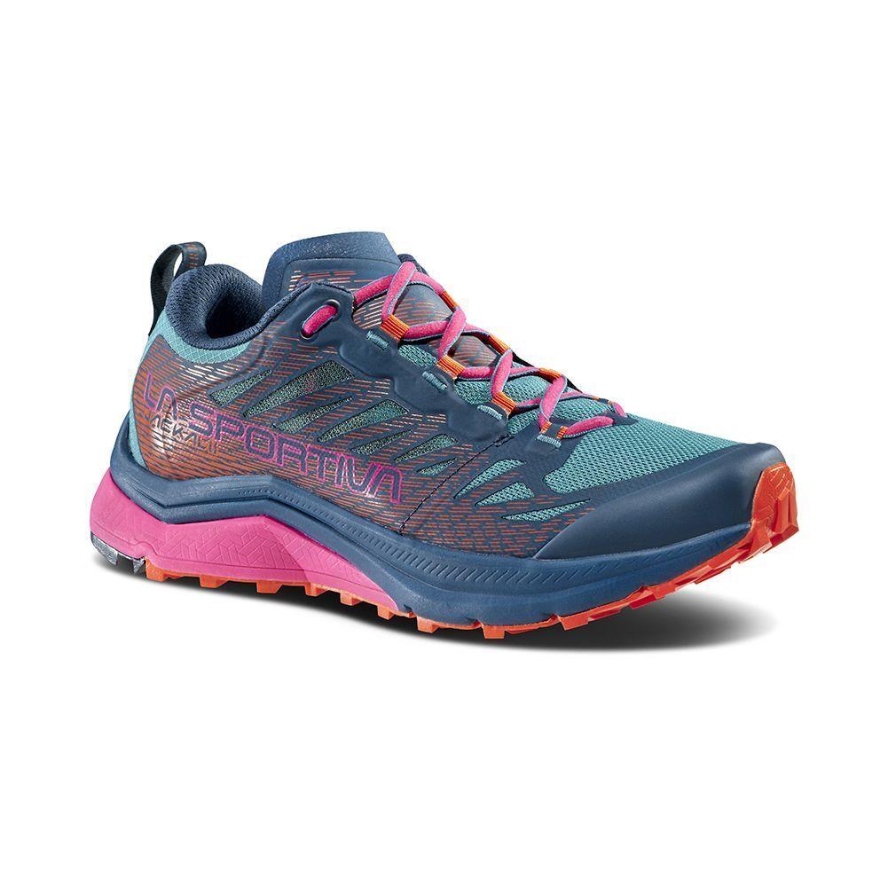 La Sportiva Jackal II Women`s Trail Running Shoes Storm Blue/lagoon W39.5