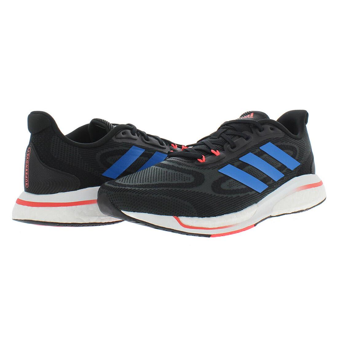 Adidas Supernova + Mens Shoes - Black/Blue, Main: Black