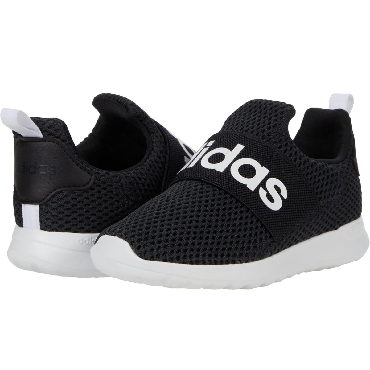 Children Unisex Shoes Adidas Kids Lite Racer Adapt 4.0 Toddler - Black/Black/White