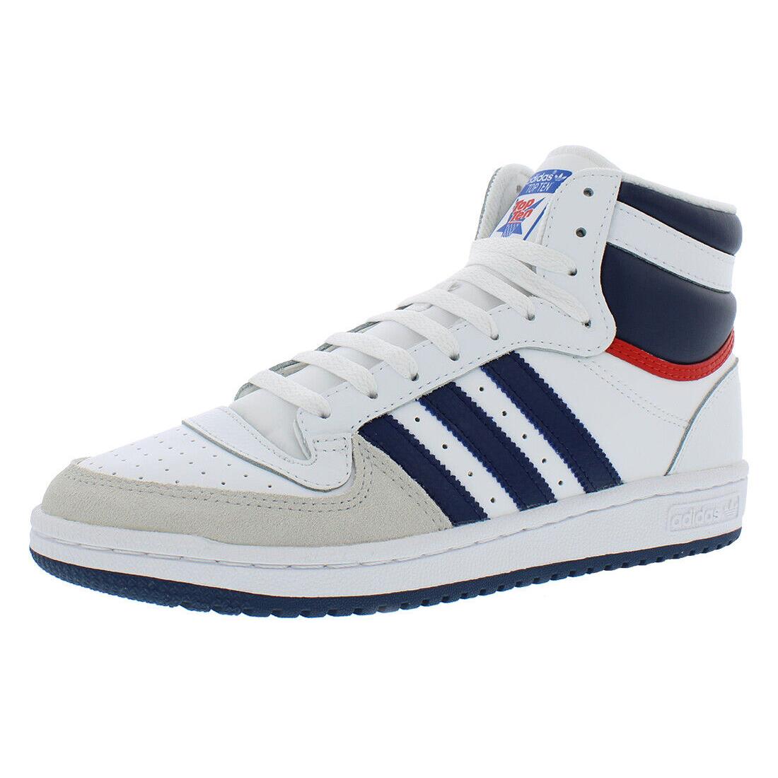 Adidas Top Ten Rb Mens Shoes - White/Navy, Main: White