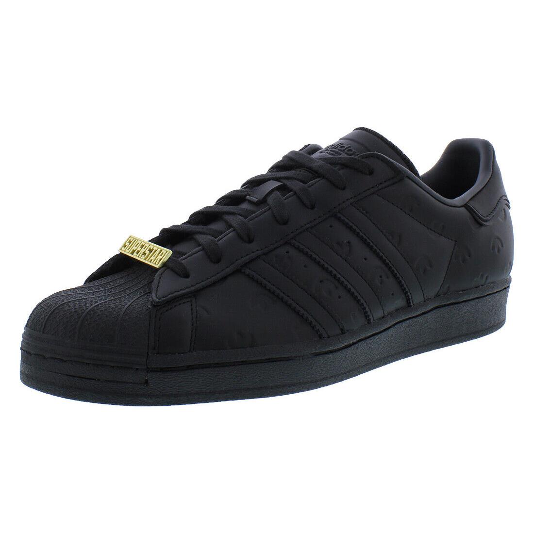 Adidas Superstar Mens Shoes - Core Black/Carbon, Main: Black