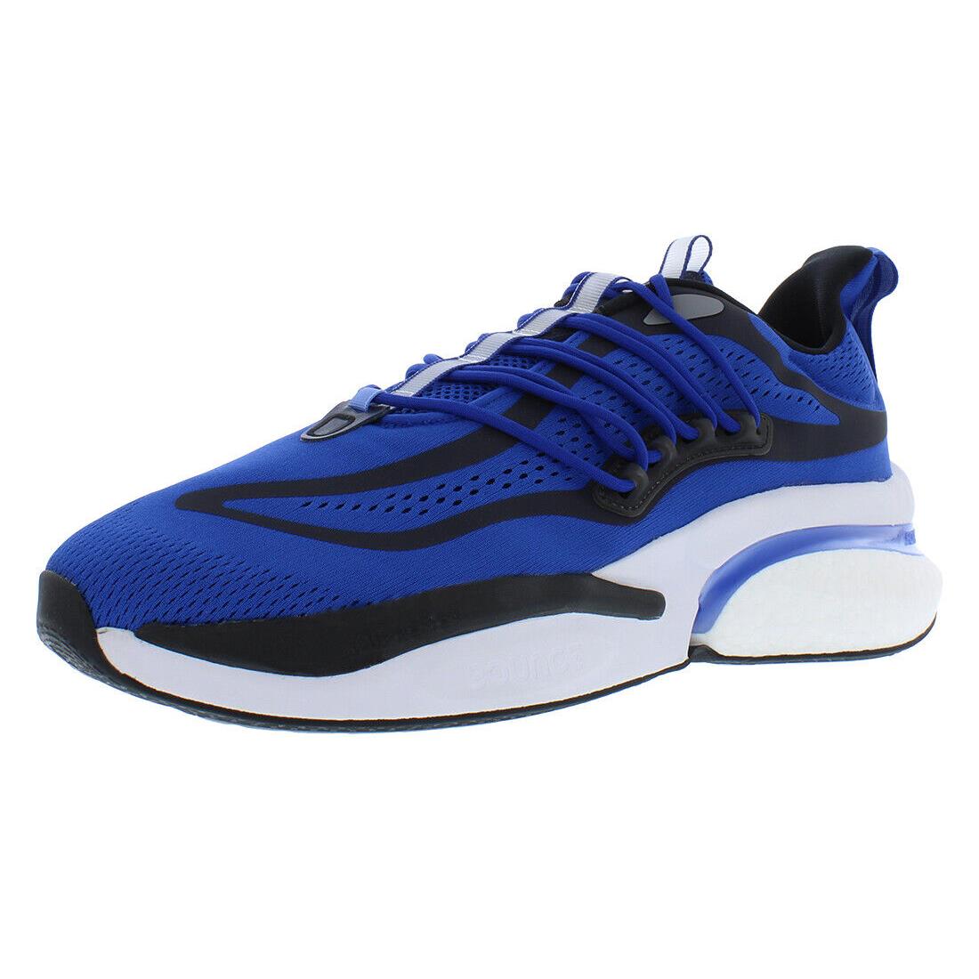 Adidas Alphaboost V1 Mens Shoes Size 12.5 Color: Royal Blue/blue Fusion/grey - Royal Blue/Blue Fusion/Grey Three, Main: Blue