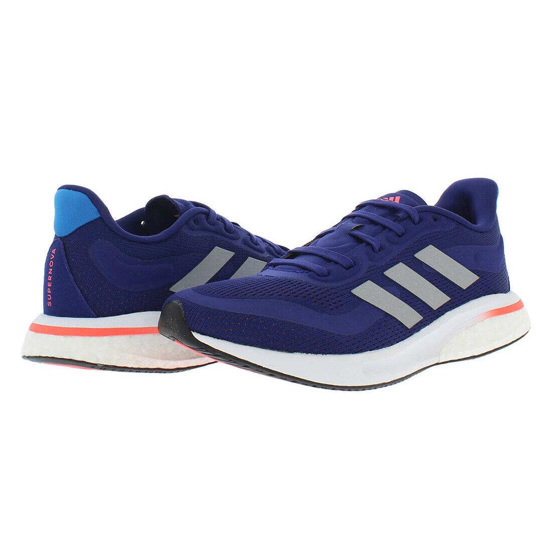 Adidas Supernova Womens Shoes - Navy/Silver, Main: Blue