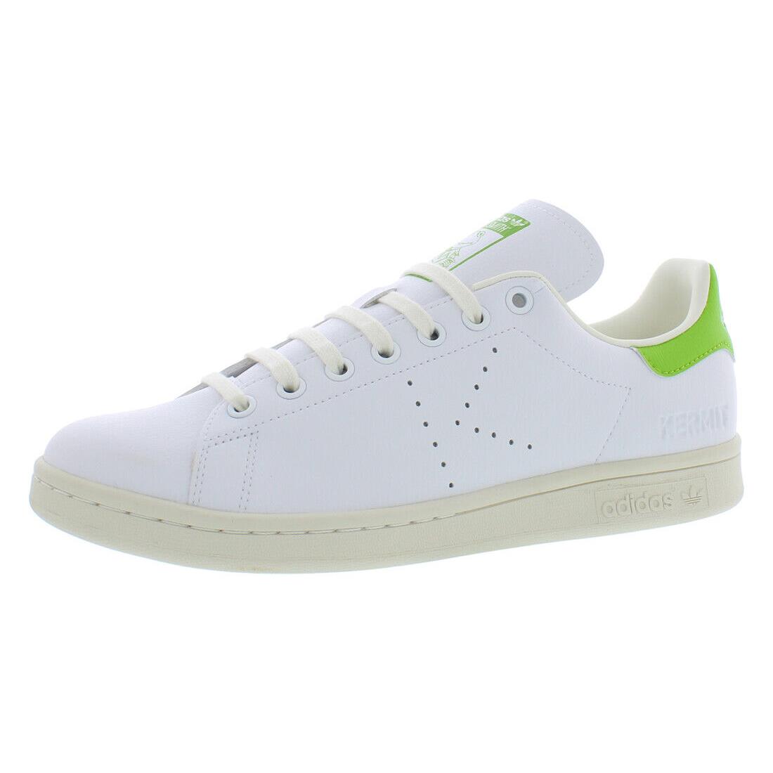 Adidas Stan Smith Mens Shoes - White/Lime, Main: White