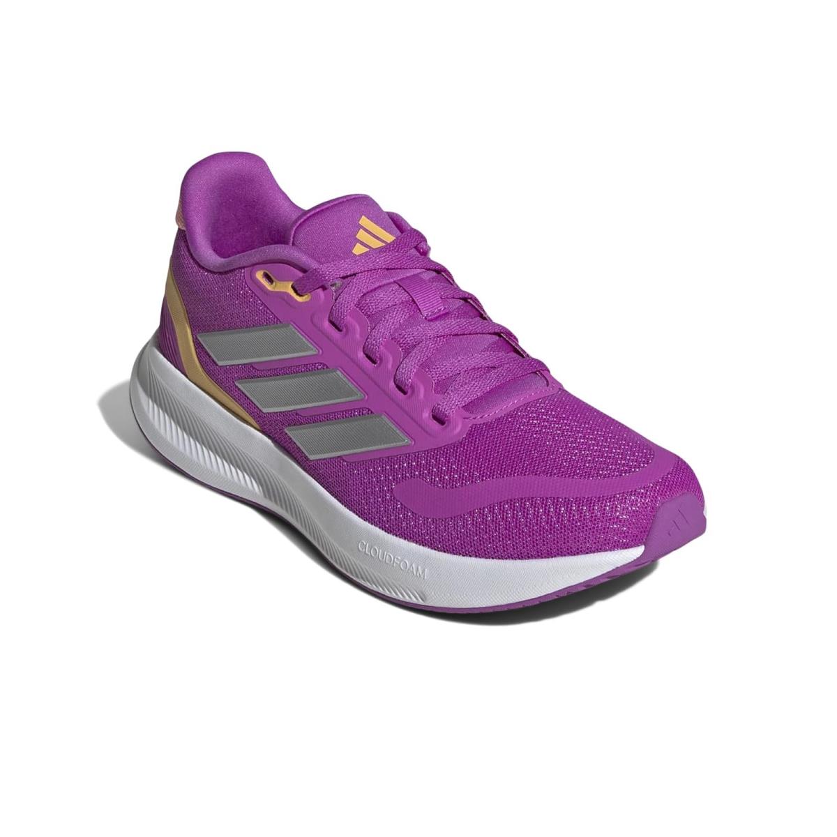 Children Unisex Shoes Adidas Kids Runfalcon 3.0 Shoes Big Kid - Purple Burst/Silver Metallic/Semi Spark