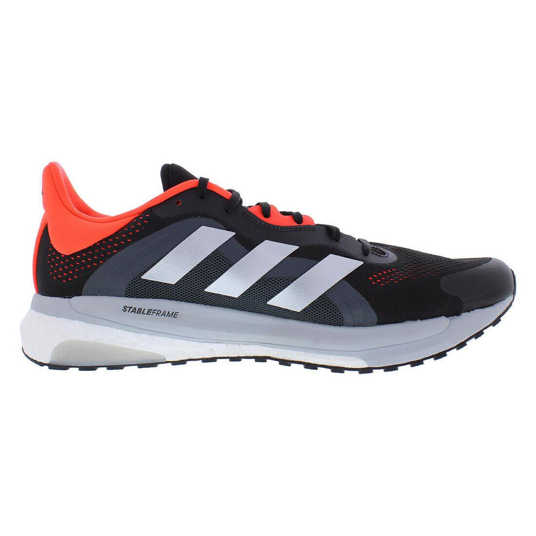 Adidas Solar Glide 4 St Mens Shoes - Black/Red, Main: Black