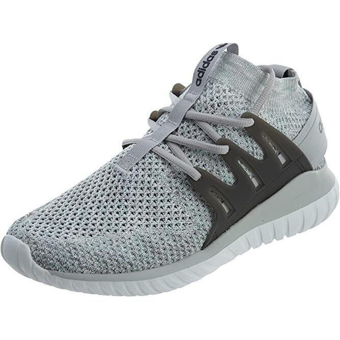 Adidas Men`s Tubular Nova Primeknit Running Sneakers Green BB8410 Braun BB8409 - Green/Grey/Grey